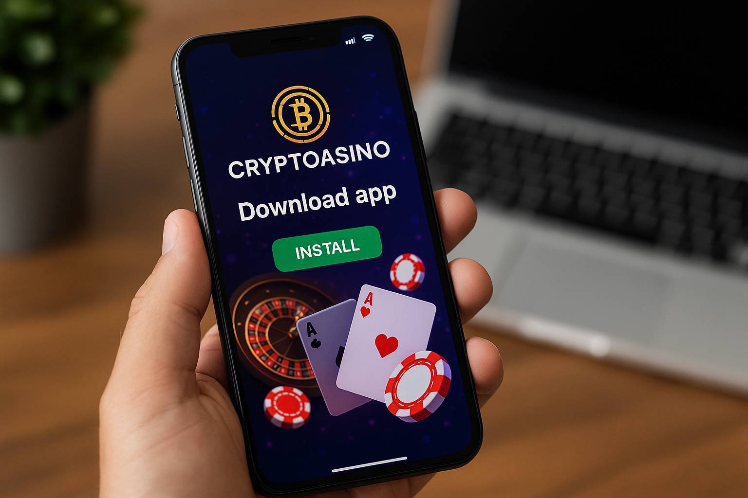 Baixar o CRYPTOASINO Cassino App