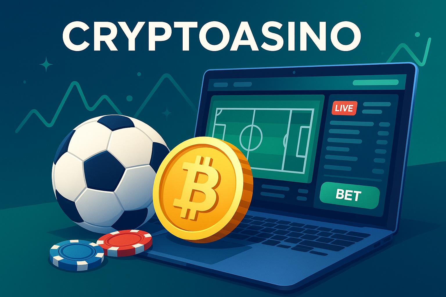 Apostas esportivas no cassino online CRYPTOASINO